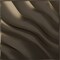 Ekena Millwork 19 5/8in. W x 19 5/8in. H Modern Wave EnduraWall Decorative 3D Wall Panel Covers 2.67 Sq. Ft. WP20X20MWCDB - alternate 1